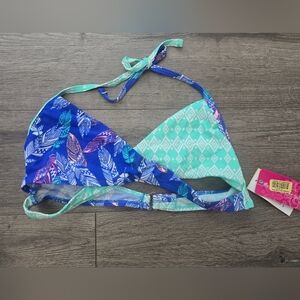 Gossip Girl Dead Stock 2015 NWT Girls Swim Suit Top Size 16